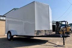 White Cargo Trailer 2