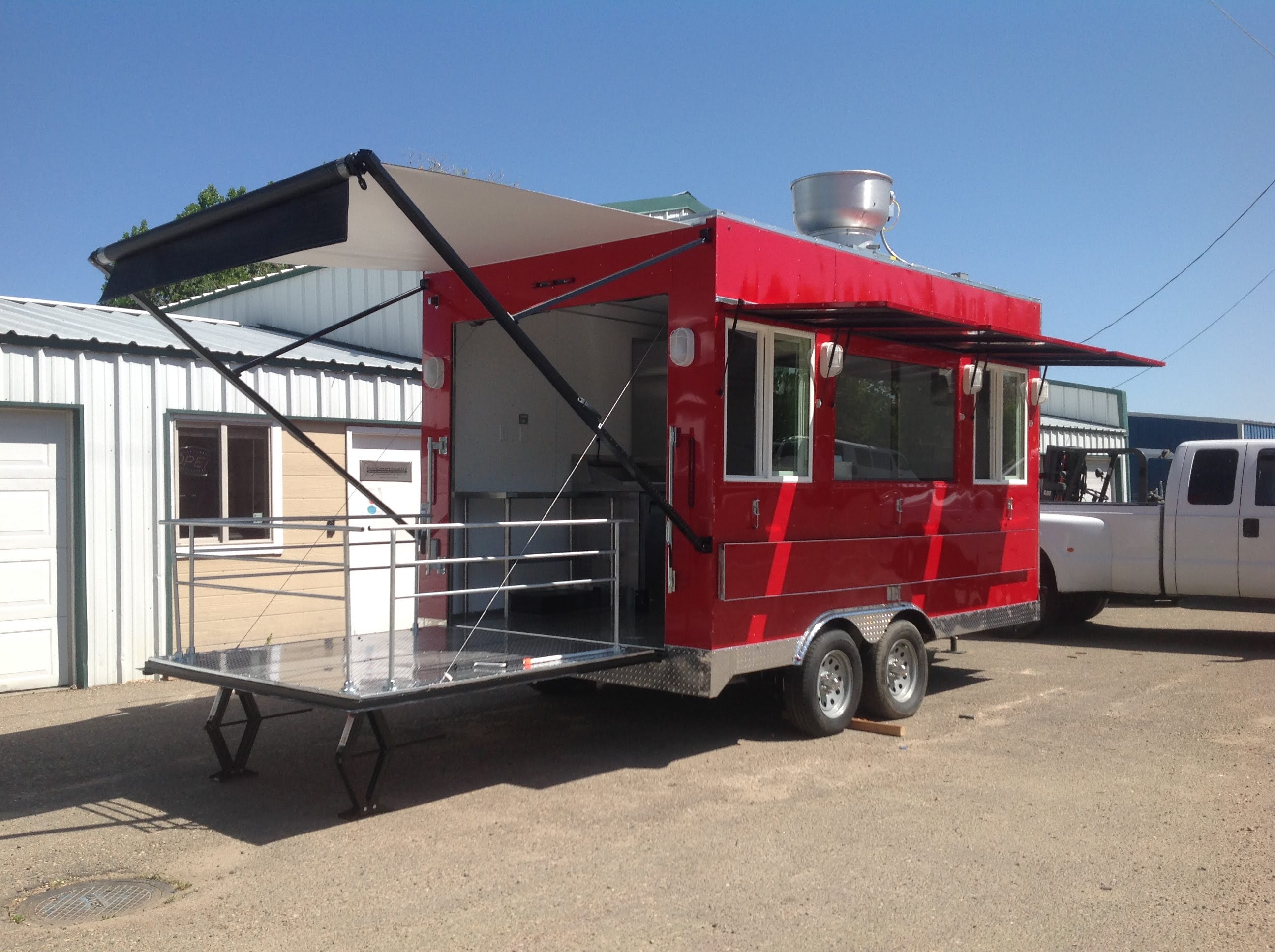 Concession Trailer Kitchen Custom made in Meridian Area