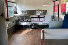 After Custom Food truck kitchen