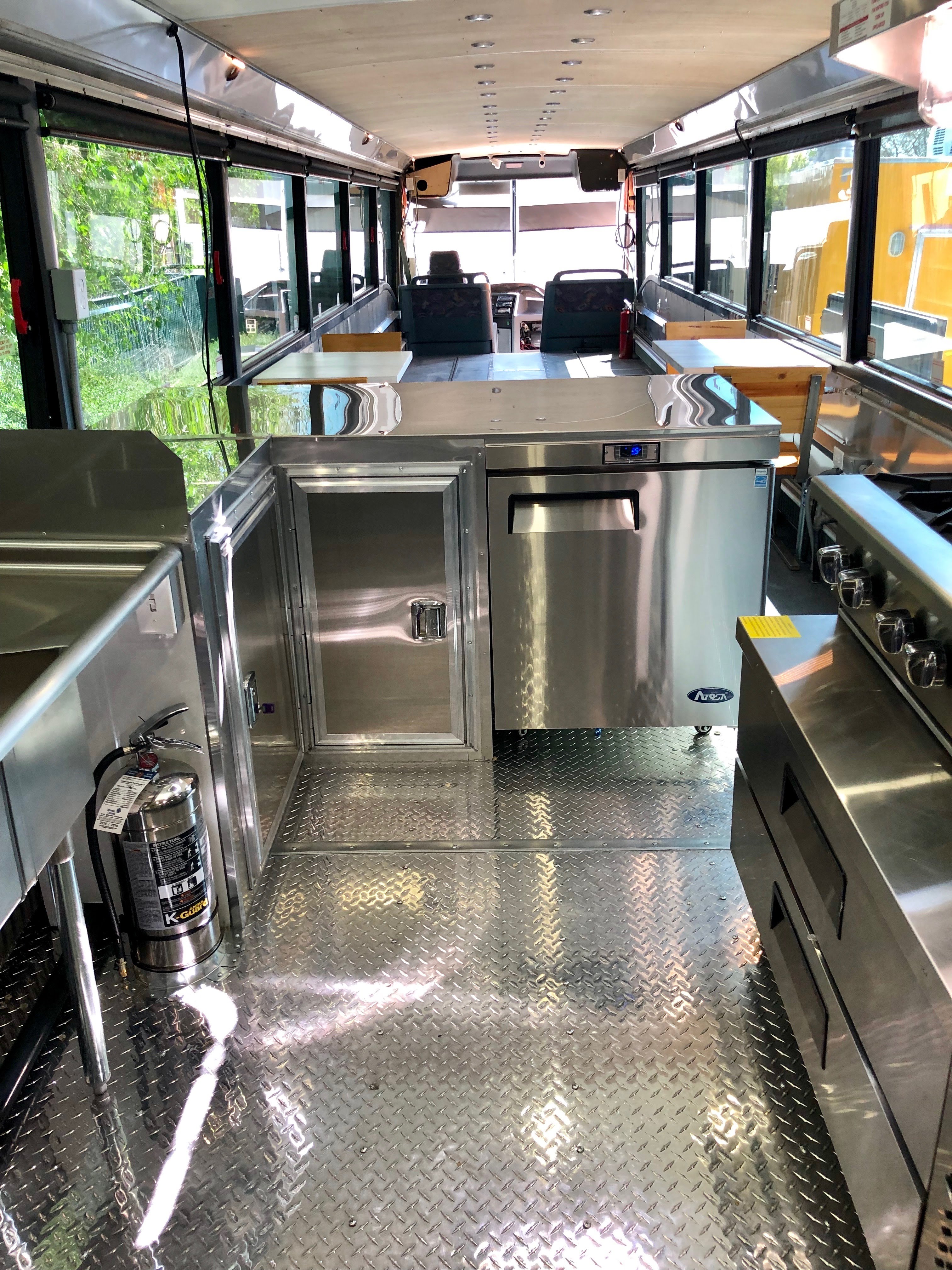 Bus converted to Foodtruck